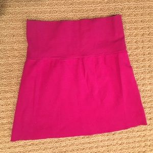 Vibrant pink American Apparel skirt